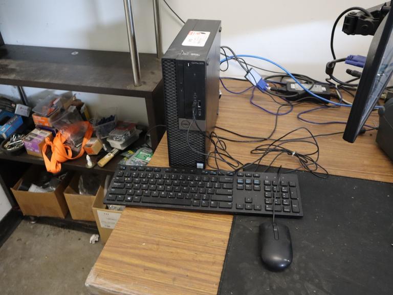 Dell OPtiPlex 5070 Desktop Computer with Keyboard and Mouse - Need  Monitor-System Info in Photos