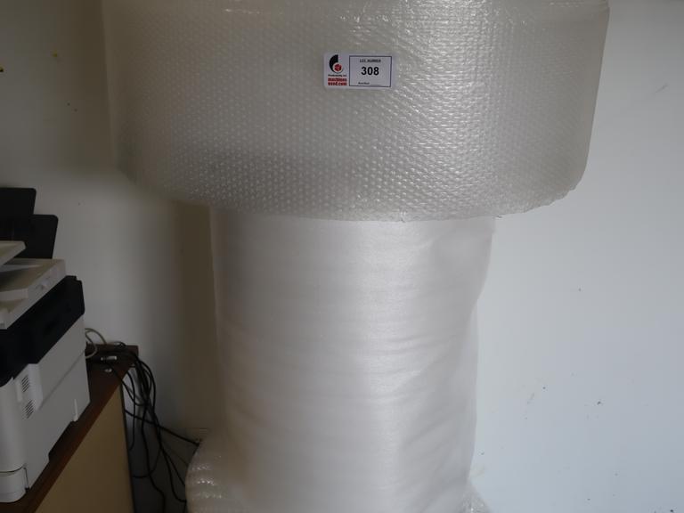 Packaging Materials, 1' & 2' Bubble Wrap, 32" Foam Roll