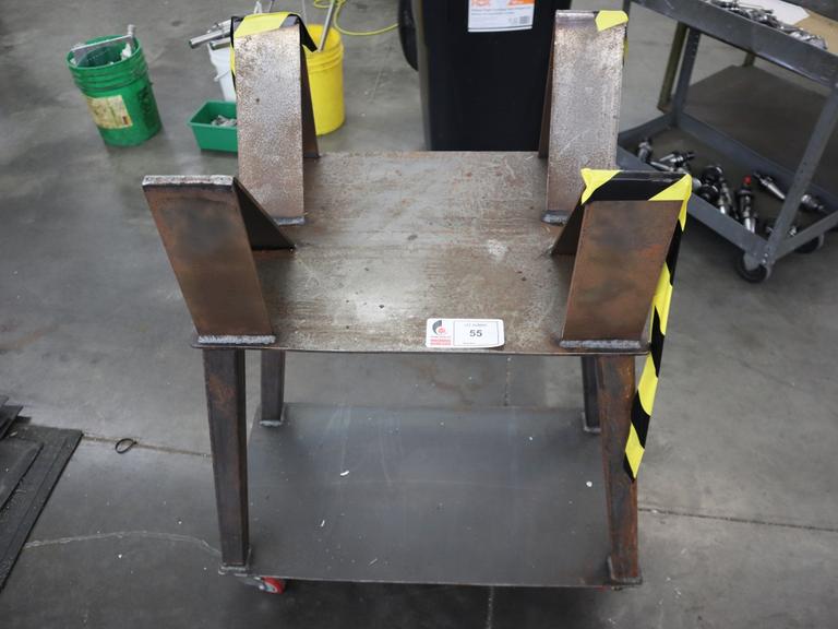 Metal Cart with Casters