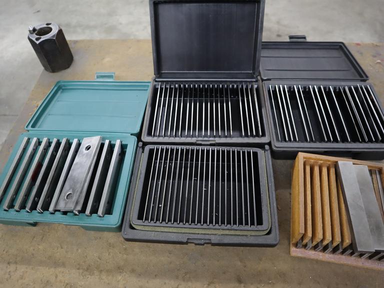 6" Steel Parallel Sets, Thin and Thick 1/32", 1/8", 1/4"
