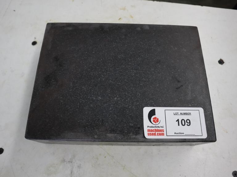 Black Granite Surface Plate 12" x 9" x 3"