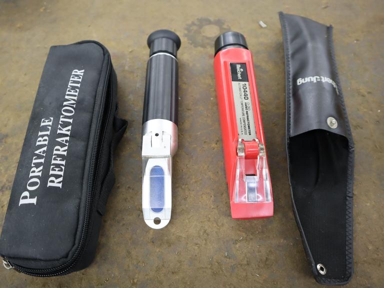 Portable Coolant Refractometers (2pcs)