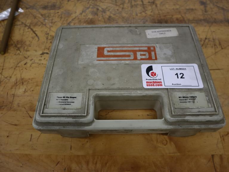 SPI M1 Minus Pin Gages in Case .061-.250"