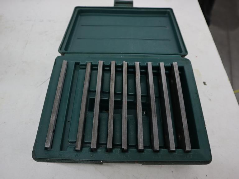 HANGDA Vise Parallel Set, 1/8"x6" (10) Pair-1/2" - 1-5/8"
