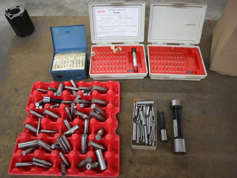 Small Diameter Pin Gage Sets .011" - .060" (3), and Loose Gage Pins