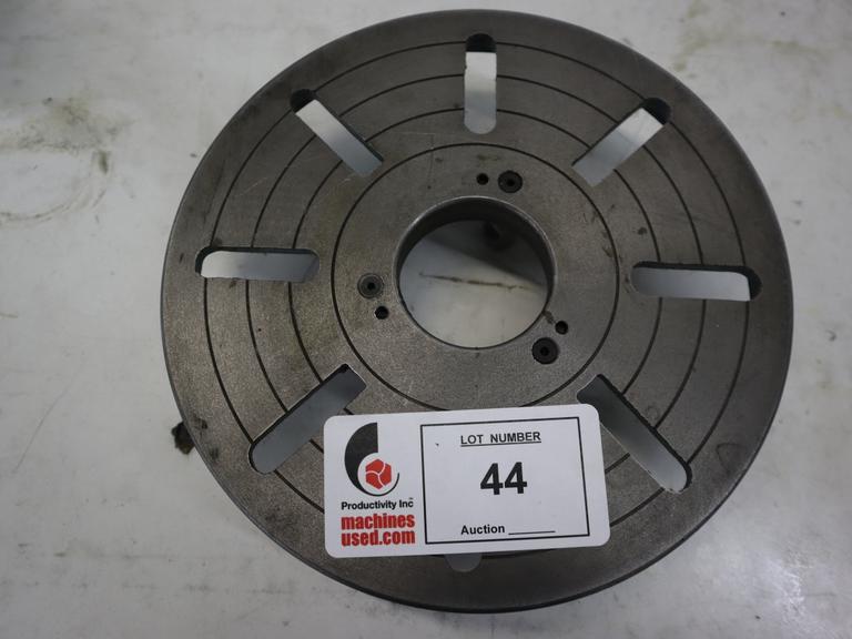 10" Faceplate with D1-4" Camlock Back