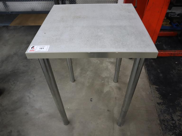 Square Work Table with Laminate Top