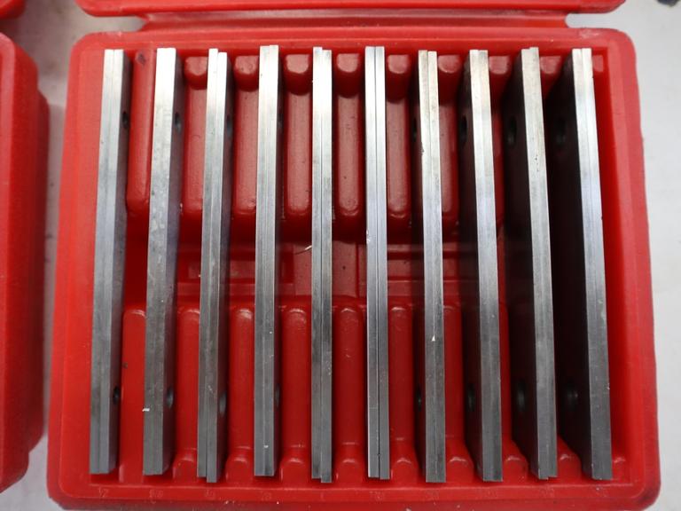 Parallel Sets 6" x 1/8", (2) Sets,  (1) Full Set, (1) Partial 1/2" - 1-5/8"