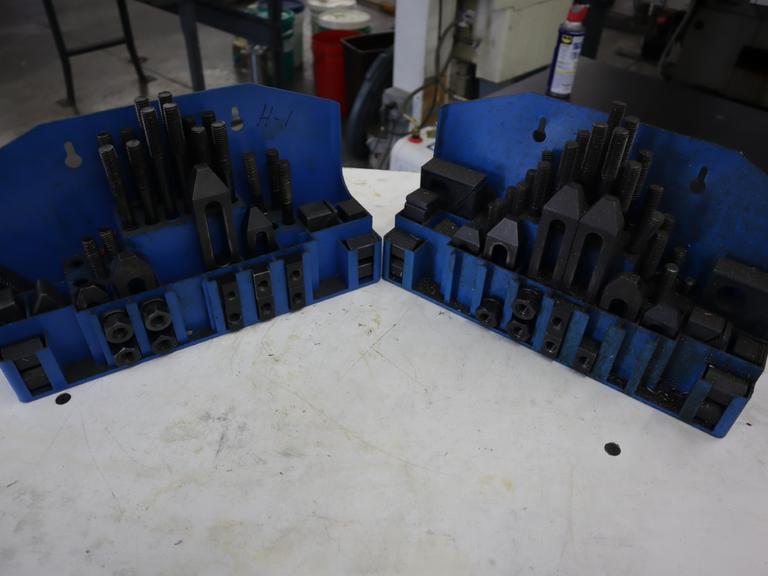 Clamp Down Hardware 1/2", (2) Partial Sets in Racks