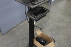 Bauer 6" Double End Pedestal Grinder - Single Phase, 2.1 Amp, 1/2" Arbor, Pedestal Base