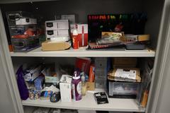 Metal Cabinet and Contents Office Supplies