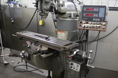 Bridgeport Series I 2HP Vertical Milling Machine, 9" x 42" Table, Variable Speed, Acu-Rite III 2 Axis DRO, Power Table Feed