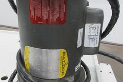 Used Haas Older Style 35 Gallon Coolant Tank with Low Pressure Baldor Coolant Pump and 3 Prong Plug
