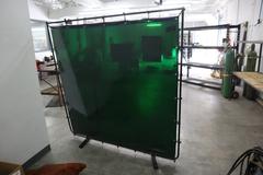 Welding Curtain, 6' x 6' with Stand