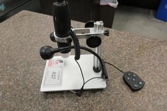 Takmly Digital Microscope 50-1000X with Adjustable Height Stand, Stage, and Remote FOB