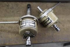 Procunier Tapping Heads, (2) Model 1'swith Straight and R8 Shank, (1) Model 2 with R8 Shank