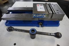 Kurt DX6 6" Machine Vise with Hard Jaws and Arm Lock Handle