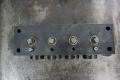5C Collet 4 Place Manual Locking Fixture Block
