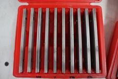 Steel Parallel Sets (2) Complete in Plastic Cases, 1/2" - 1-5/8"