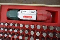 SPI Class ZZ Pin Gage Set .251" - .500", In Plastic Carry Case