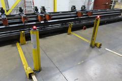 Elumatec SBZ 5-axis CNC Profile Machining Center, 5-Axis CNC Control, 10.3M / 33.8' X-Axis Travel, 20-ATC, 500mm Blade, 24,000 RPM