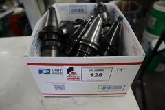 CAT40 Tool Holders (10pcs) with Jacobs and Other 1/2" Keyless Drill Chucks