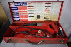Milwaukee Corded Sawzall in Metal Case with Extra Blades