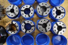 Royal Quick-Grip 52 Collet System w Collet Nose, Collets and Royal Collet Change Gun