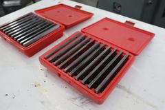 1/8" Vise Parallels for 6" Machine Vises (2) Sets of 10 Pairs: 1/2" - 1-5/8"