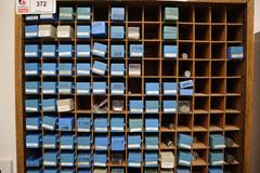 Deltronic  Gage Pins in Hanging Wall Divider Approx .030 - 1"