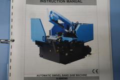 DoAll S-320CNC Structurall Programmable Horizontal Band Saw, Mitering to 60 Degrees, 11.75" Max Cut Diameter - NEW 2019
