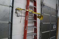 Werner 12' Fiberglass Extension Ladder, 300 lb Capacity