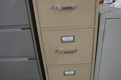 Lateral 5 Drawer File Cabinet & 4 Drawer Vertical File Cabinet