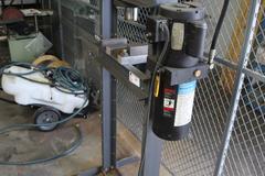Dura-Press Force 10 H-Fram Shop Press, Electric, 10 Ton, 20" BH, Adjustable Bed, Single Phase