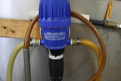 Coolant Mixing Station w Dosatron Model D14MZ10 Mixer w Filters and Hoses on Stand