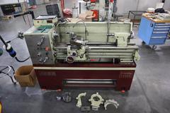 Acer E1440V Engine Lathe, 14"x40", Electronic Vbl Speed, Newall 2 Axis DRO - New 2011 