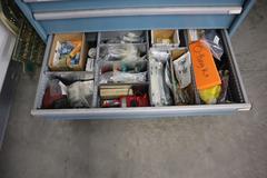 Lista HD Tool Cabinet LOADED with Perishable Cutting Tools, (14) Drawers