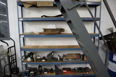 Metal Adjustable 6 Shelf Tear Drop Style Rack Unit ***Contents Not Included***