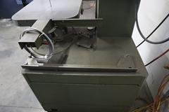 Grob 4V-18 Vertical Band Saw, 18" Throat, Blade Welder | Grinder, Variable Band Speed, Tilting Work Table w Pneumatic Feed