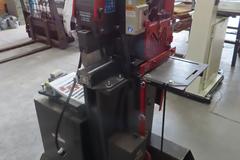 Edwards 50 Ton Hydraulic Iron Worker, Coper/Notcher, Flat Shear, Angle Shear, Single Phase