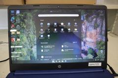 (4) Hewlett Packard Model 14-dq0055dx Laptop Computers, System info in photos.