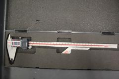 Digital Micrometers (1) 8" Asimeto, (1) 8" Mitutoyo, (1) 12" SPI, and (1) 6" Asimeto Dial Caliper