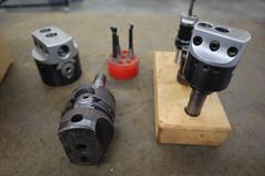 Offset Boring Bar Heads, Various Sizes, with Boring Bars