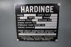 Hardinge HLV-H Toolroom Lathe, Variable Speed Spindle, Power Feeds, Threading, 5C Closer, Chucks