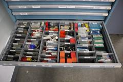 Lista HD Tool Cabinet LOADED with Perishable Cutting Tools, (14) Drawers