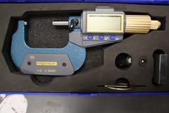 Digital Micrometers (3pcs), (1) Mitutoyo 0.-1" Blade Mic, (1ea.) Pro-Check 0-1" & 1-2" Mic