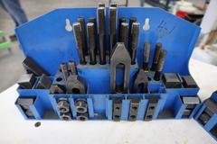 Clamp Down Hardware 1/2", (2) Partial Sets in Racks
