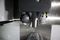 Haas UMC-400SS CNC 5-Axis Vertical Machining Center, Ct40, 12K RPM, 30 ATC, Probing, 230mm Diameter Work Platter, High Speed Machining, Programmable Coolant Nozzle, Chip Auger