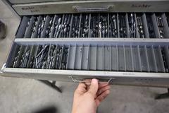Huot Large 4 Drawer Cabinet of Extra Drills