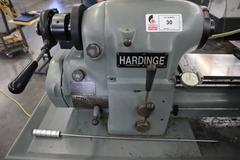 Hardinge HLV-H Toolroom Lathe, Variable Speed Spindle, Power Feeds, Threading, 5C Closer, Chucks